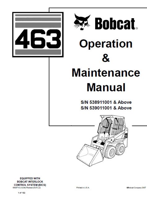 2006 bobcat 463 skid steer|bobcat 463 wiring diagram.